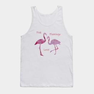 Flamingo love Tank Top